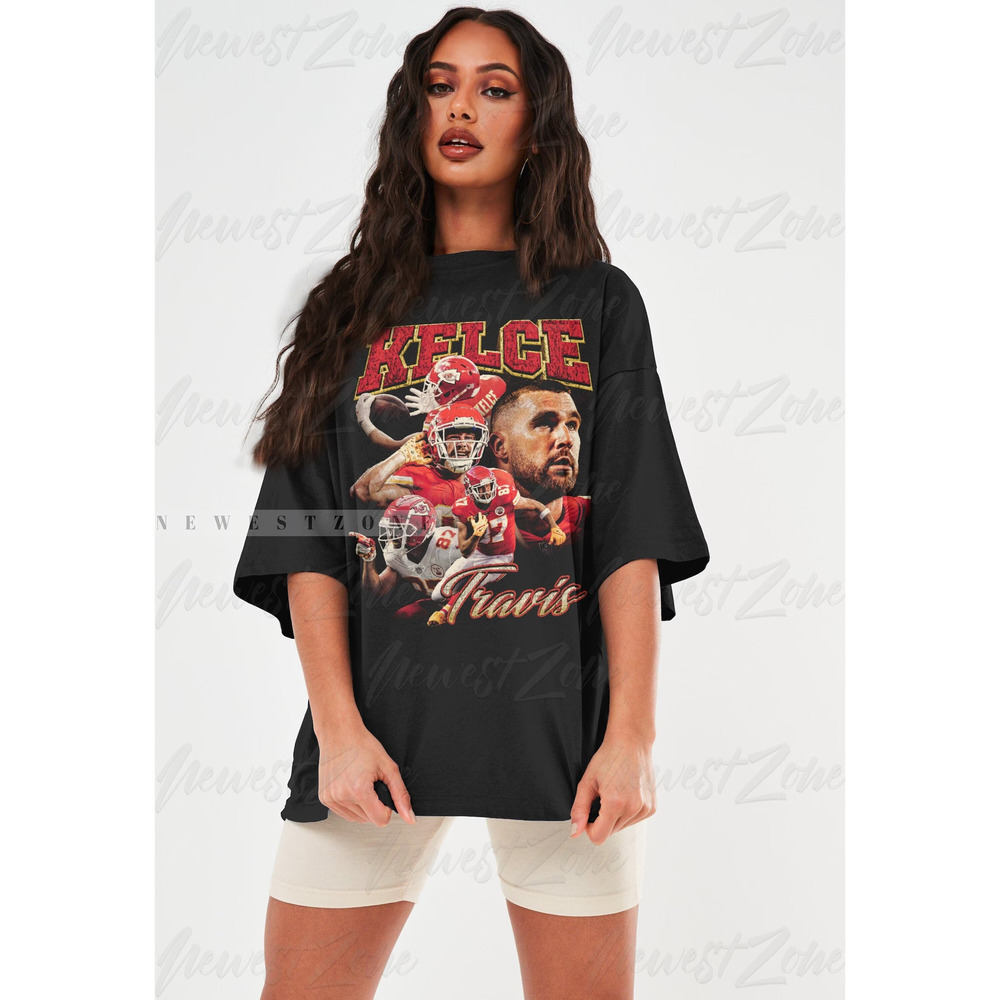 Travis Kelce Shirt 90S Tight End Homage Retro Classic Tee Bootleg